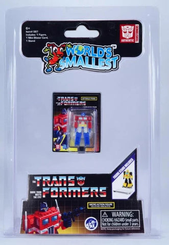 Transformers World’s Smallest Optimus Prime Micro Action Figure