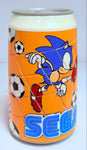 Sega Sonic the Hedgehog Canundrum Slide Puzzle Can 1994 (Soccer)