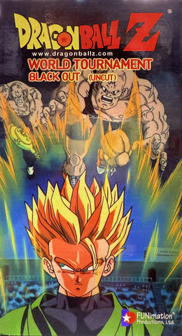 Dragon Ball Z: World Tournament - Black Out VHS (Uncut)