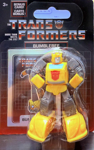 Transformers Bumblebee 2.5" Figurine W/Bonus Collector Card