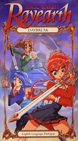 Magic Knight Rayearth Daybreak VHS (English Dub)