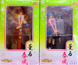 SEGA Neon Genesis Evangelion Vignetteum: Rei Ayanami & Asuka Langley Soryu Statue Set 2009