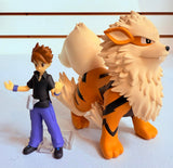 Bandai Pokemon Scale World Kanto Blue Oak & Arcanine Two-Pack (No Box)