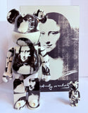 Medicom Be@rbrick Andy Warhol "Double Mona Lisa" 100% & 400% Set