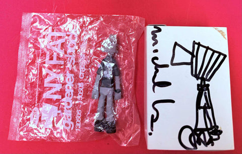 NY FAT gardener-shock 120505~150505 crazysmilesco Figure & G-Shock DW-6900 Watch Set (Signed)