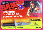 Metro Toys Rambo the Forces of Freedom: Toy Survival Knife & Headband Set 1988 (Argentina Packaging)