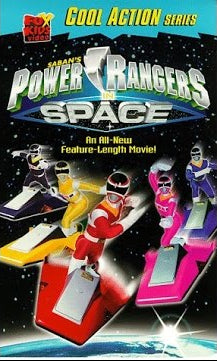 Power Rangers In Space: An All-New Feature-Length Movie! VHS