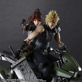 Final Fantasy VII: Remake Play Arts Kai: Jessie, Cloud & Motorcycle Set