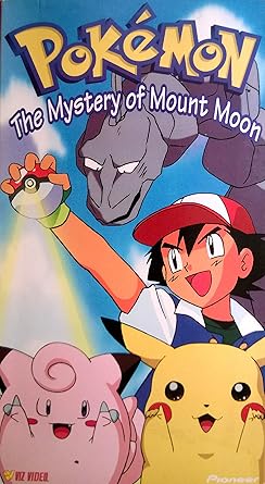 Pokemon - The Mystery of Mount Moon VHS