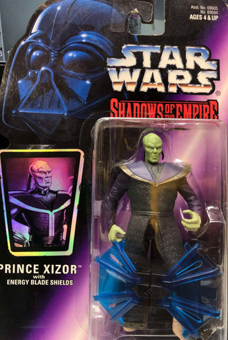 Star Wars Shadows of the Empire: 3 3/4" Prince Xizor W/Energy Blade Shields