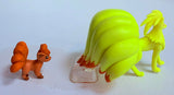 Bandai Pokemon Scale World Kanto Vulpix & Ninetales Figure Set (No Box)