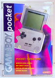 Nintendo Game Boy Pocket Silver Ver. W/Hard Case