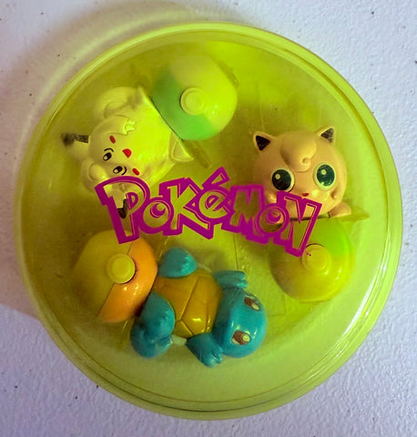 Tomy Pokémon: Roll & Play Stampers W/Compact (Yellow Set)