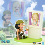 One Piece World Collectable Figure Log Stories: Usopp & Kaya