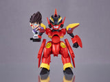 Macross 7 Tiny Session VF-19 Custom Fire Valkyrie & Nekki Basara Figure Set