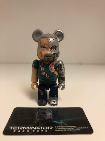 Medicom 100% Bearbrick Terminator Dark Fate Series 39: T-800 W/Card