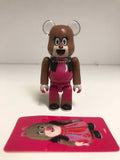 Medicom 100% Bearbrick Cute Series 39: NHK Nehorin Pahorin Mole W/Card