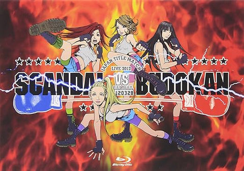 SCANDAL VS BUDOKAN LIVE 2012 Blu-Ray (Region A)