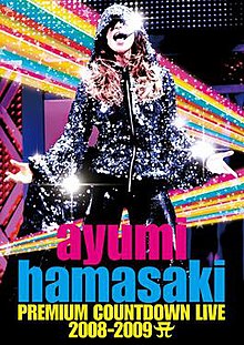 ayumi hamasaki PREMIUM COUNTDOWN LIVE 2008-2009 3 Disc DVD (Region 3)