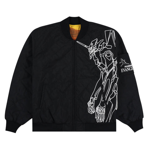 Pleasures x Evangelion Humanoid Reversible Bomber Jacket (Large)