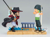 One Piece World Collectable Figure Log Stories: Roronoa Zoro vs. Dracule Mihawk