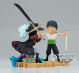 One Piece World Collectable Figure Log Stories: Roronoa Zoro vs. Dracule Mihawk