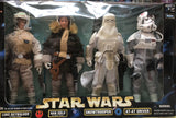 Star Wars Action Collection 4-Pack: 12" Luke Skywalker/Han Solo/Snowtrooper/AT-AT Driver