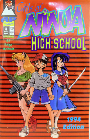 Girls of Ninja High School Issue 4