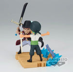 One Piece World Collectable Figure Log Stories: Roronoa Zoro vs. Dracule Mihawk