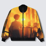 Pleasures x Evangelion Humanoid Reversible Bomber Jacket (Large)