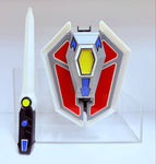 Playmates Toys Superhuman Samurai Syber-Squad: Samurai Synch-Sword (1994)