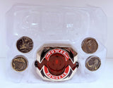 Mighty Morphin Power Rangers Legacy Morpher (Missing Saber-Tooth Tiger Coin & Buckle)