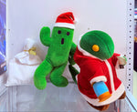 Final Fantasy VIII Merry Christmas 1999.12.24 Tonberry & Sabotender (Cactuar) Plush Set