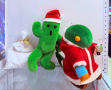 Final Fantasy VIII Merry Christmas 1999.12.24 Tonberry & Sabotender (Cactuar) Plush Set