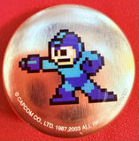 Capcom Mega Man 1" Metal Button 2003 (Shooting)