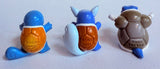 Takara Tomy Pokémon: Squirtle, Wartortle, & Blastoise PVC Figure Set