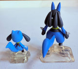 Bandai Pokemon Scale World Sinnoh Region Riolu & Lucario Figure Set (No Box)