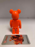 Medicom 100% Bearbrick Series 39: Basic R (Orange) W/Card