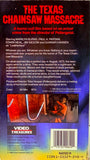 The Texas Chainsaw Massacre VHS