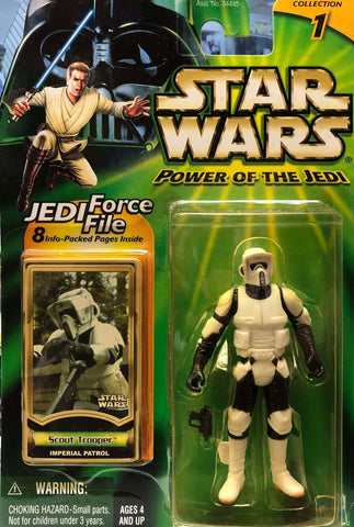 Star Wars Power of the Jedi: 3 3/4" Scout Trooper