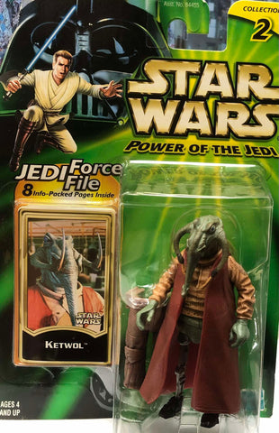 Star Wars Power of the Jedi: 3 3/4" Ketwol