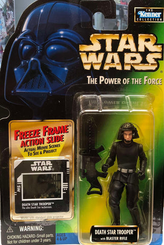 Star Wars Power of the Force: 3 3/4" Death Star Trooper W/Freeze Frame Action Slide