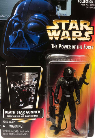 Star Wars Power of the Force: 3 3/4" Death Star Gunner W/Radiation Suit & Blaster Pistol