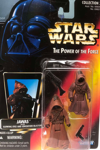 Star Wars Power of the Force: 3 3/4" Jawas W/Glowing Eyes & Ionization Blasters