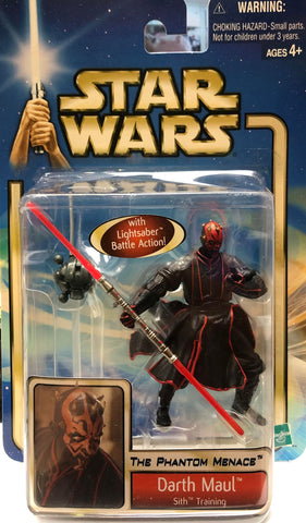 Star Wars The Phantom Menace: 3 3/4" Darth Maul (Sith Training)