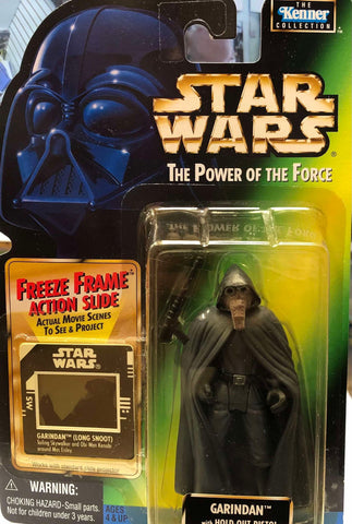 Star Wars Power of the Force: 3 3/4" Garindan W/Freeze Frame Action Slide