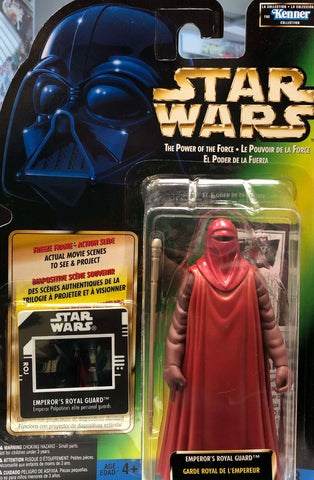 Star Wars Power of the Force: 3 3/4" Emperor's Royal Guard W/Freeze Frame Action Slide