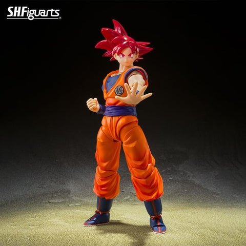 Dragon Ball Super S.H.Figuarts: Super Saiyan God Goku (Saiyan God Instilled With the Light of Righteous Hearts)