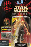 Star Wars Episode I CommTech Chip: 3 3/4" Jar Jar Binks (Naboo Swamp) W/Fish