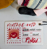 Pingu 45th Anniversary Vintage OOTD Series Plush Blind Box: Artistic Pingu